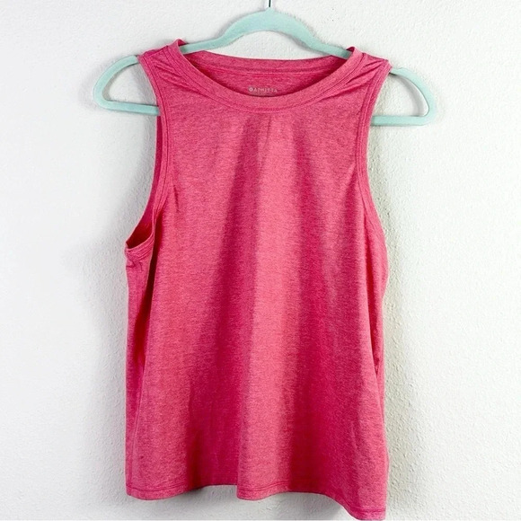 Athleta Breezy Tank Top Shirt Sleeveless Top in deep orange size M - Picture 9 of 9
